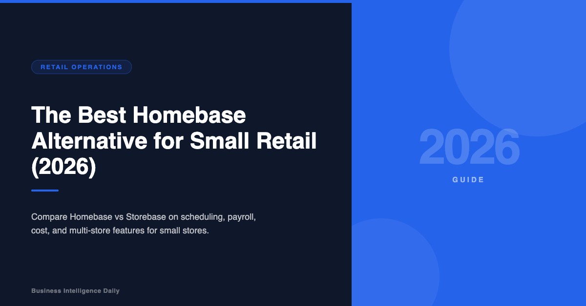 The Best Homebase Alternative for Small Retail (2026)