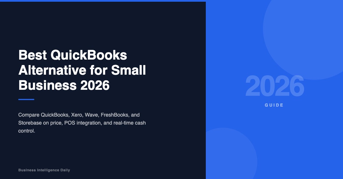 Best QuickBooks Alternative for Small Business 2026