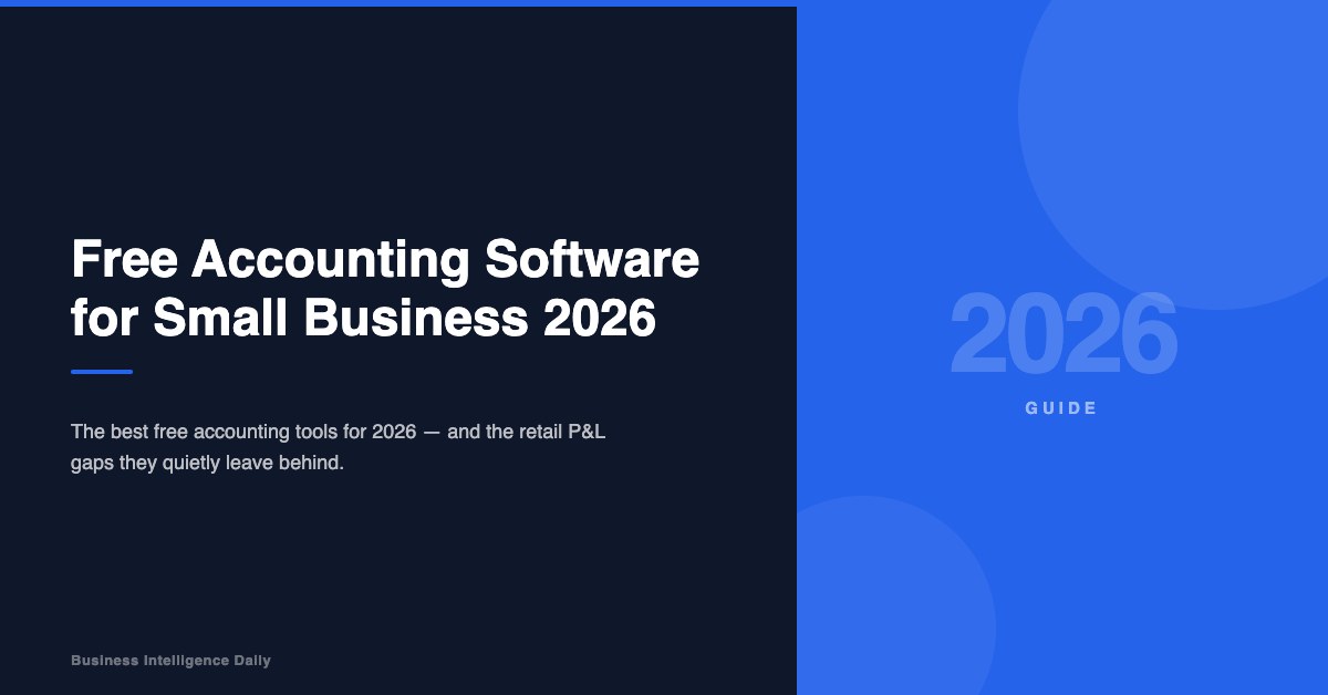 Free Accounting Software for Small Business 2026
